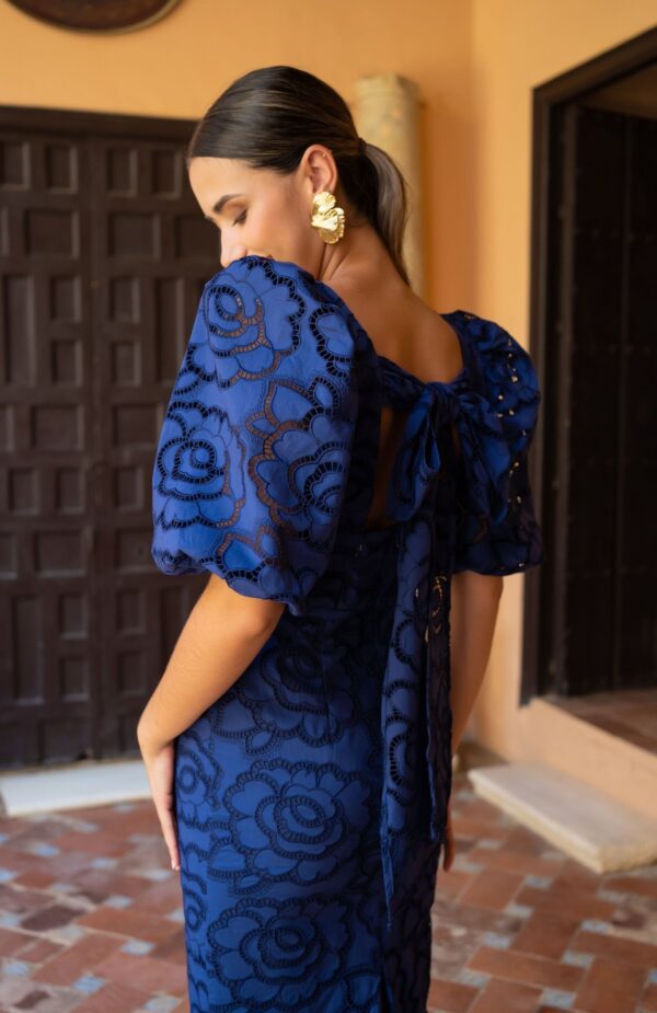 Vestido encaje flores