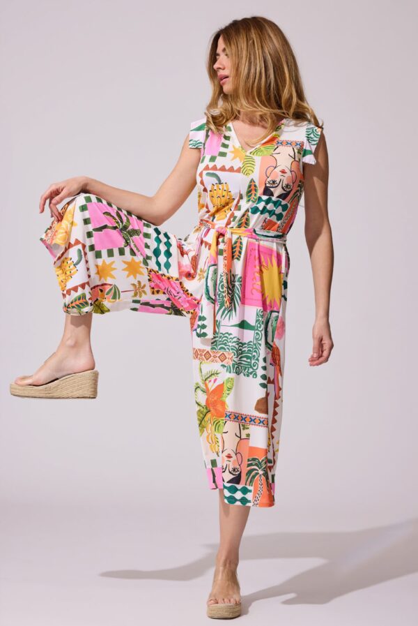 Mono estampado tropical animales