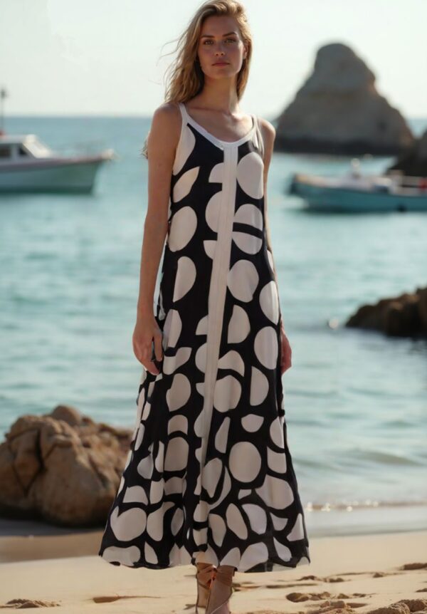 Vestido lunares tirantes