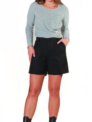 Short antelina negro