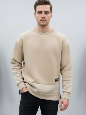 Sudadera neopreno beige