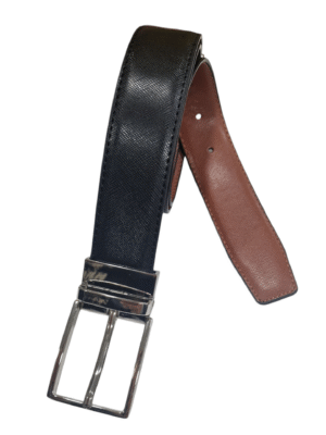 Cinturon reversible marrón y negro