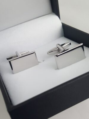 Gemelos rectangulo mate