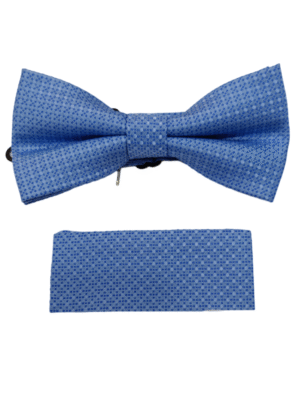 Pajarita celeste brillo