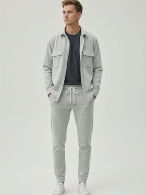 Conjunto sobrecamisa y jogger