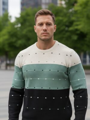 Jersey tricolor cuadritos