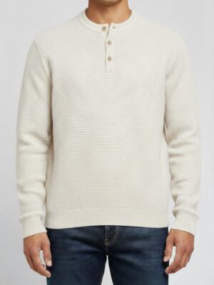 Jersey cuello botones estructura