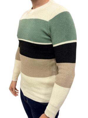 Jersey franjas tricolor