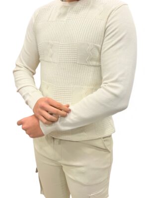 Jersey relieve zigzag