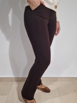 Pantalón punto roma recto