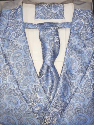 Conjunto chaleco ceremonia cachemir