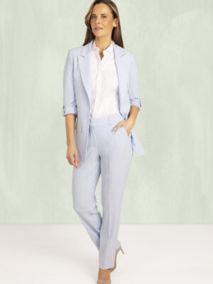 Chaqueta tejido Oxford fino manga francesa