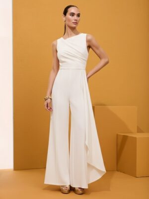 Mono asimétrico capa lateral blanco