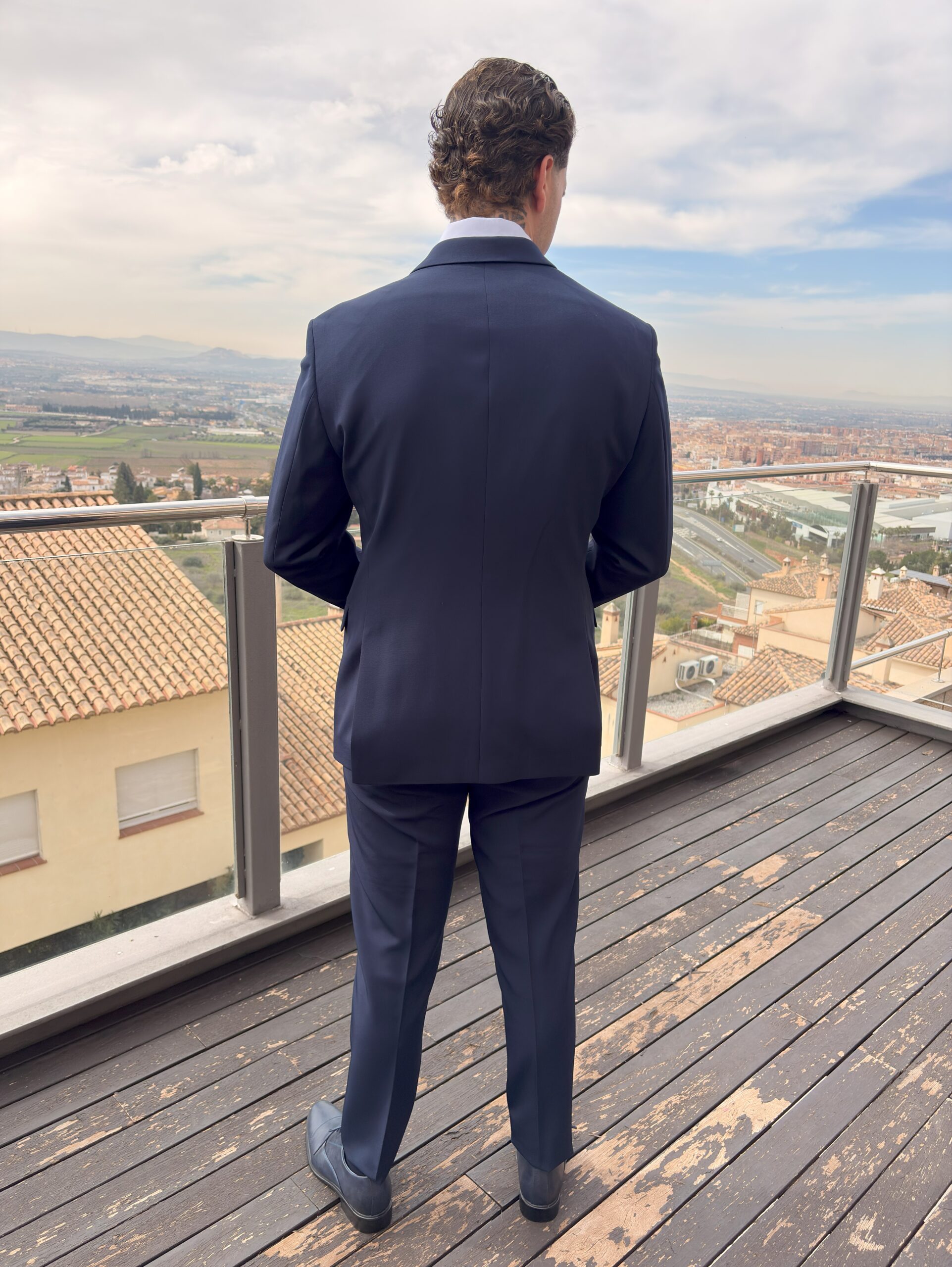 Traje cruzado hebilla - Imagen 6