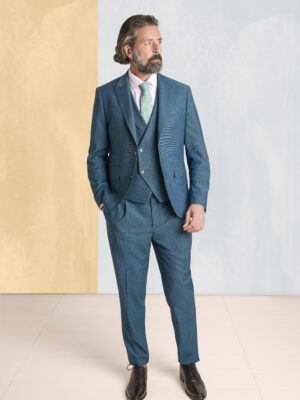 Traje 3 piezas ojo de perdiz