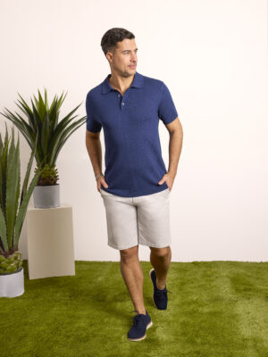 Polo estructura diamantes