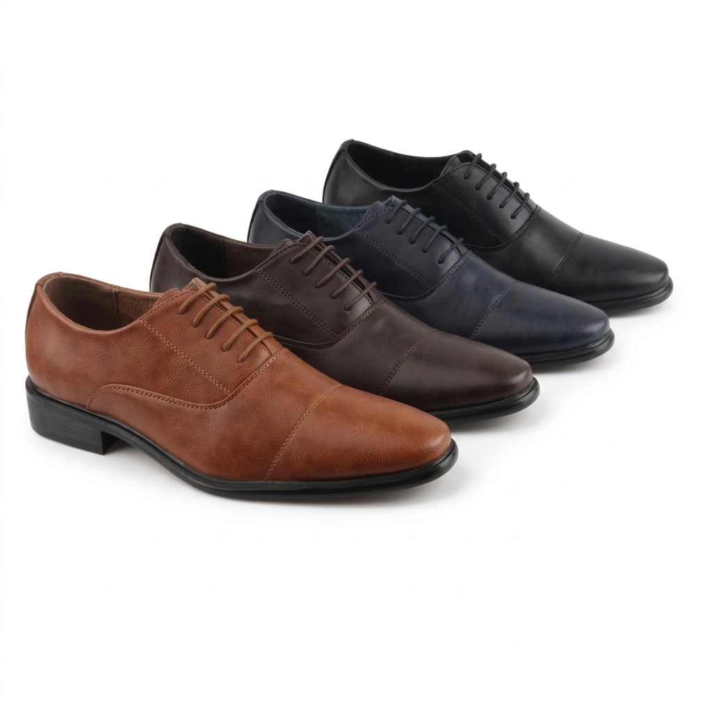 Zapato de vestir detalle costura