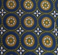 Corbata nazarí azul y verde