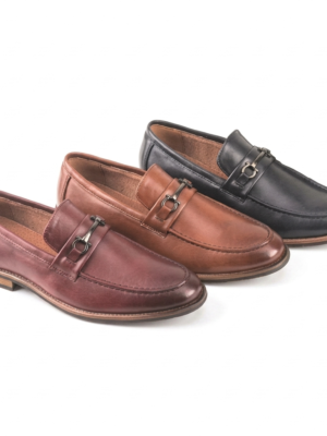 Mocasín detalle hebilla