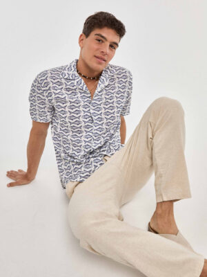 Camisa manga corta sardinas