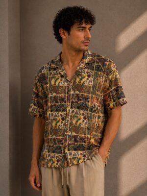Camisa manga corta Bollywood